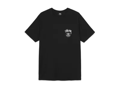 Stussy Stock Link Tee "Black"
