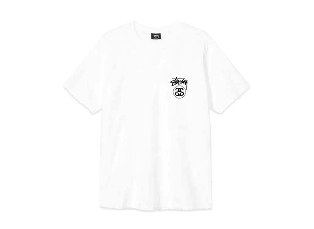 Stussy Stock Link Tee "White"
