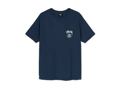 Stussy Stock Link Tee "Navy"
