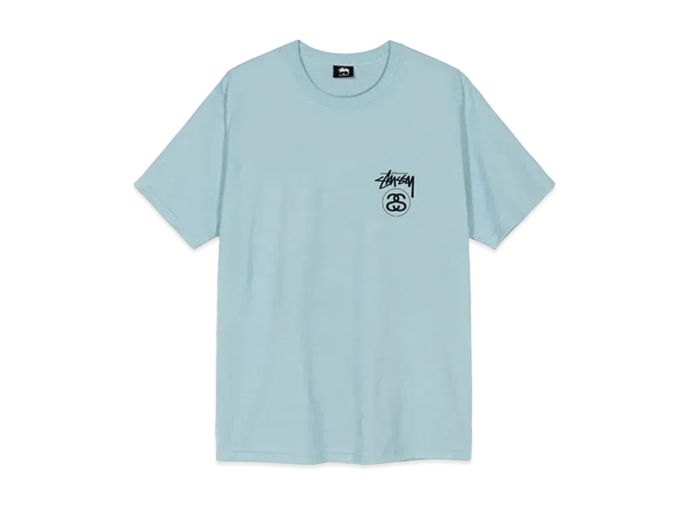 Stussy Stock Link Tee "Blue"