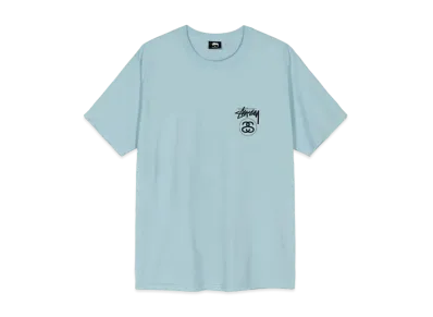 Stussy Stock Link Tee "Blue"