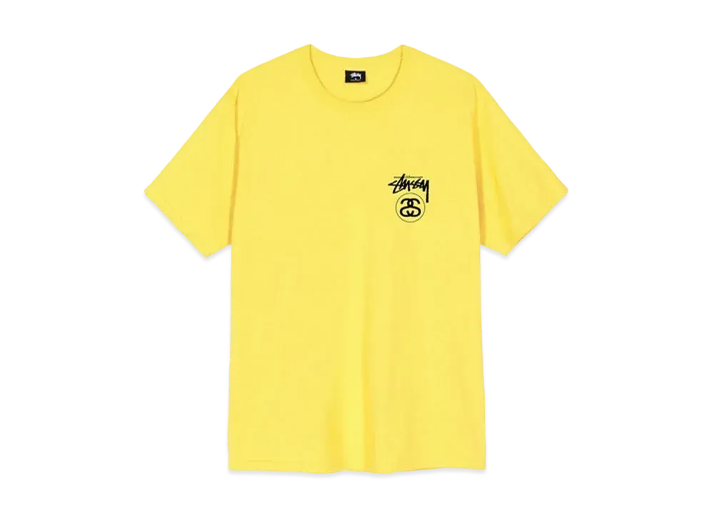 Stussy Stock Link Tee "Yellow"
