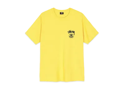 Stussy Stock Link Tee "Yellow"