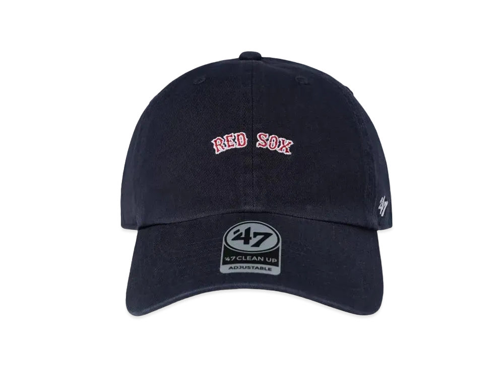'47 Redsox Base Runner Script CLEAN UP "NAVY"