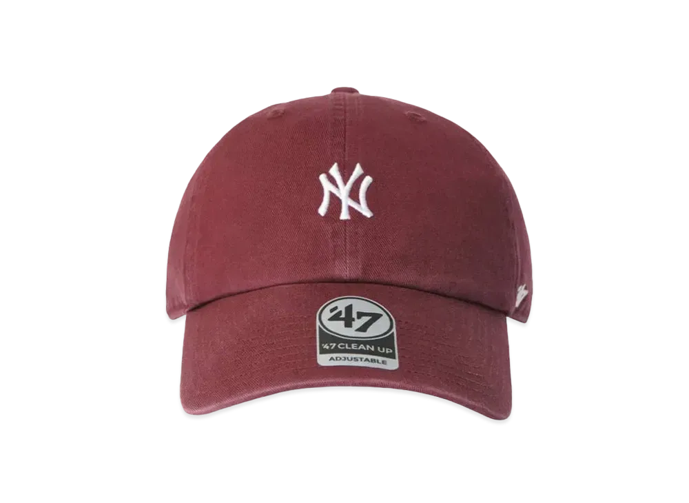 '47 Yankees Baserunner CLEAN UP DarkMaroon "DARKMAROON"