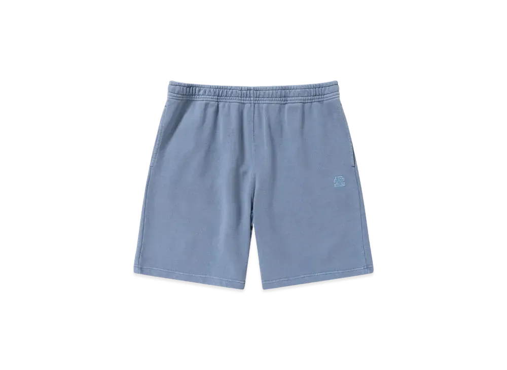 Black Eye Patch Pigment Dyed Small OG Label Sweat Shorts "Navy"