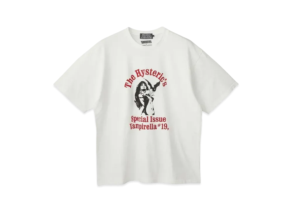 HYSTERIC GLAMOUR Vampirella/Special Issue Tee "White"