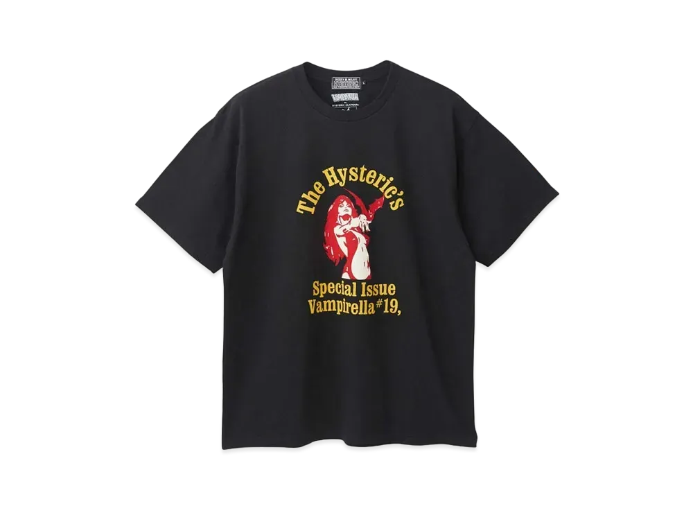 HYSTERIC GLAMOUR Vampirella/Special Issue Tee "Black"