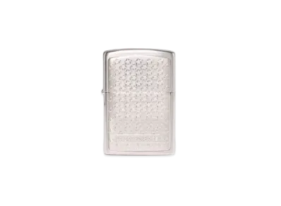 A BATHING APE STA Pattern Zippo Lighter "Silver"