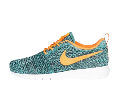 Nike Roshe NM Flyknit "Hyper Jade/Total Orange"