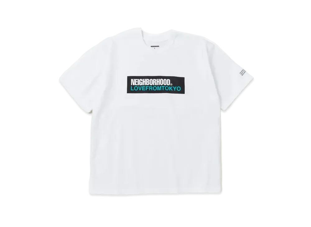 NEIGHBORHOOD NH 231 Spot . Tee SS-2 "White Blue"