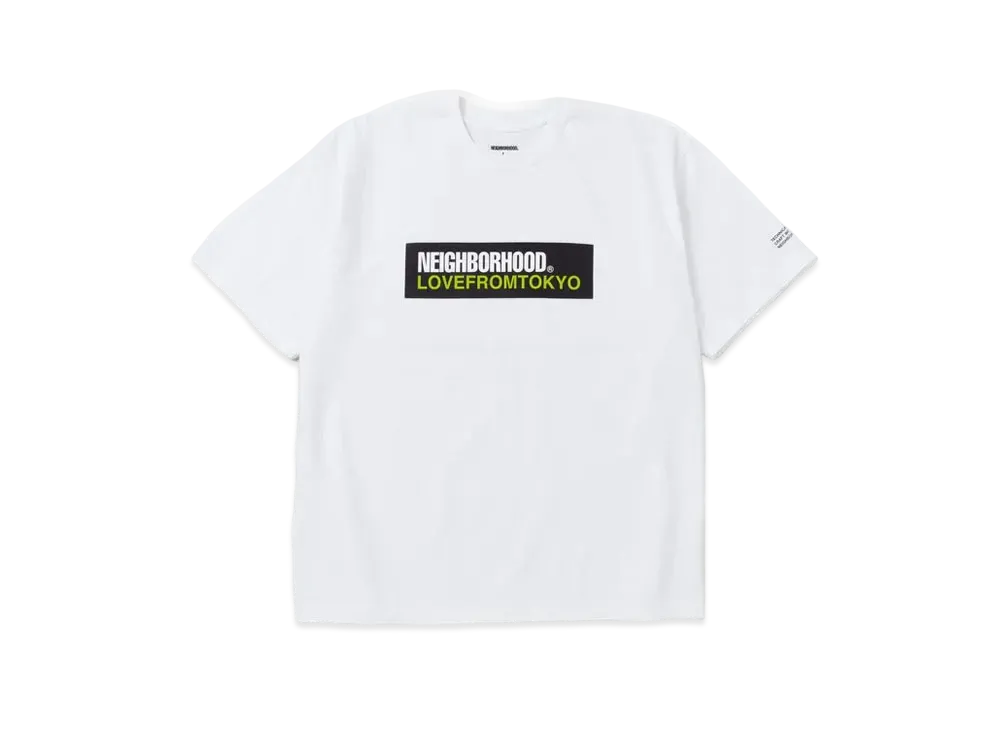 NEIGHBORHOOD NH 231 Spot . Tee SS-2 "White Green"