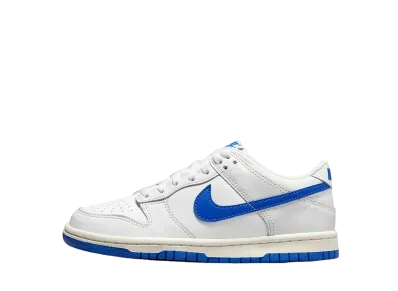 ナイキ GS ダンク ロー "サミットホワイト/ハイパーロイヤル"