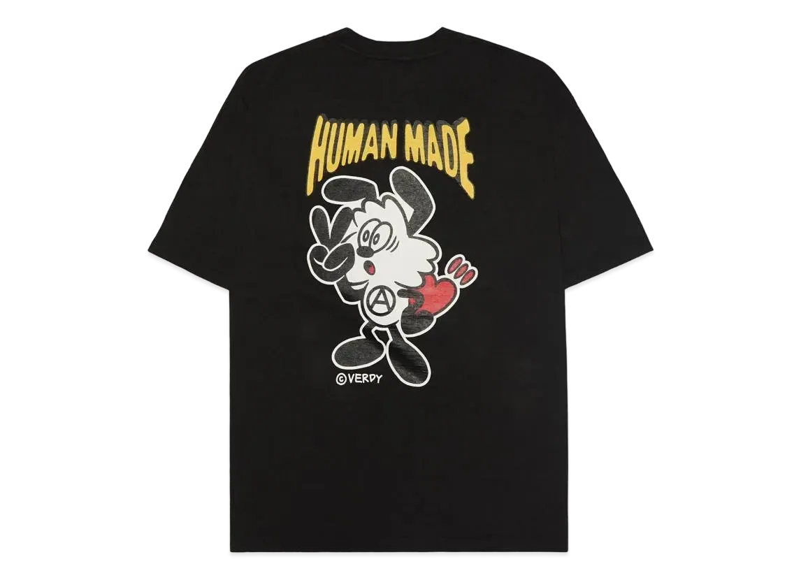 HUMAN MADE VERDY T-SHIRT #2 "Black"