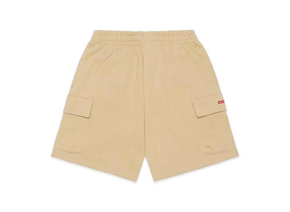 Supreme Small Box Baggy Cargo Sweatshort "Tan"
