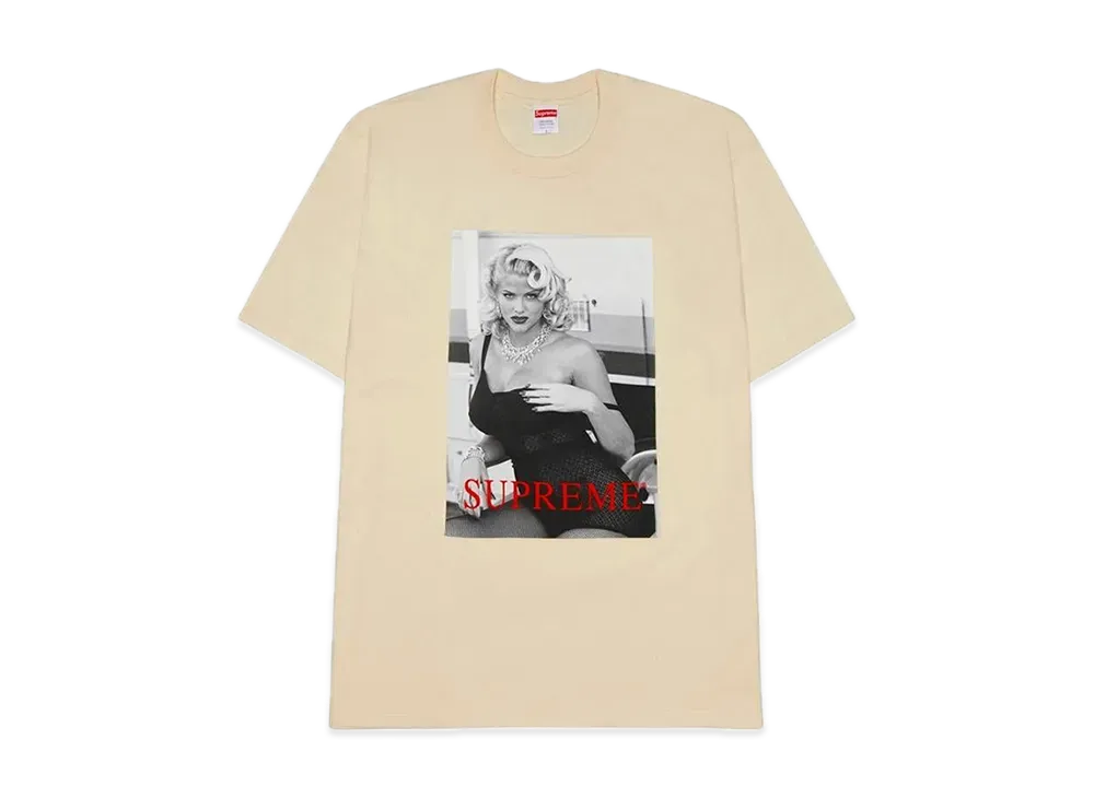 シュプリーム アンナ ニコル スミス Tシャツ "ナチュラル"