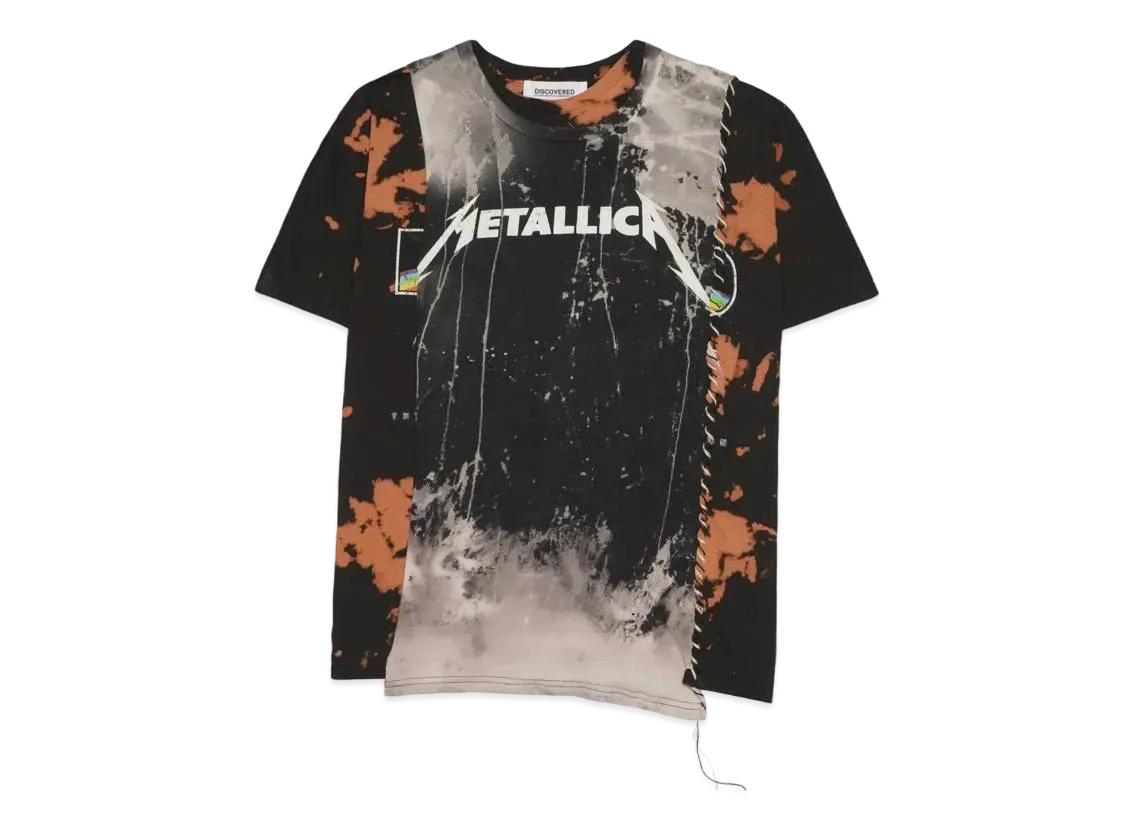 DISCOVERED I Black & WhiteStitch Band Tee HYPE DROP Exclusive "BLACK"