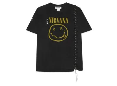 DISCOVERED I Black & WhiteStitch Band Tee HYPE DROP Exclusive "BLACK"