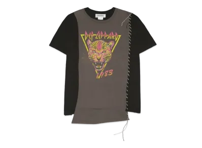 DISCOVERED I Black & WhiteStitch Band Tee HYPE DROP Exclusive "BLACK"