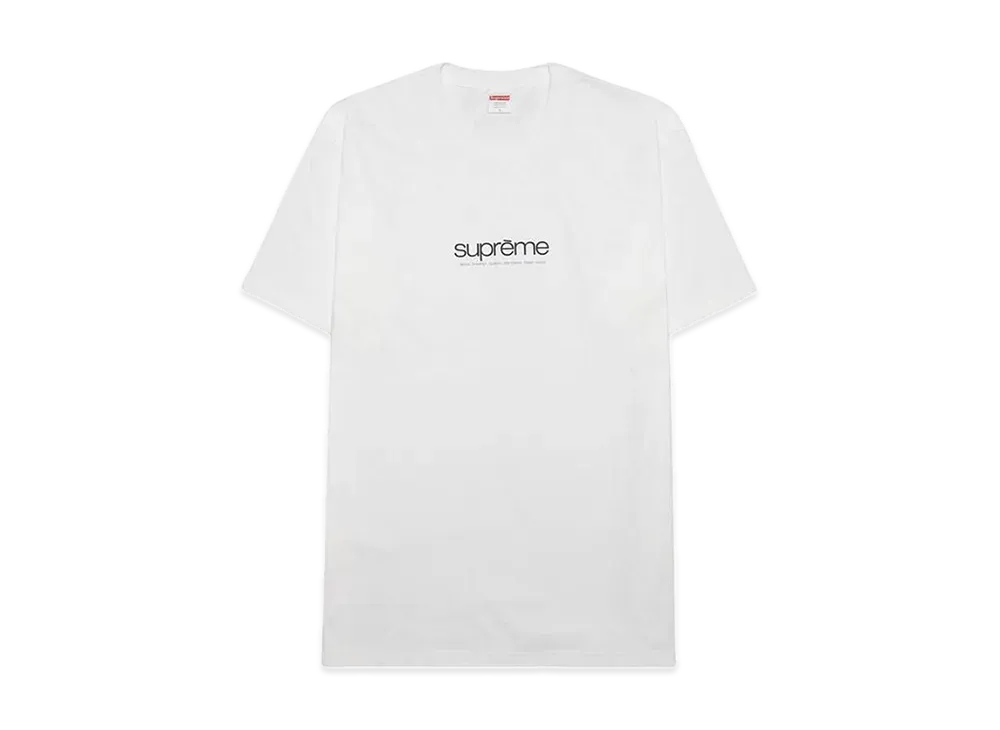 シュプリーム ファイブ ボロー Tシャツ "ホワイト"