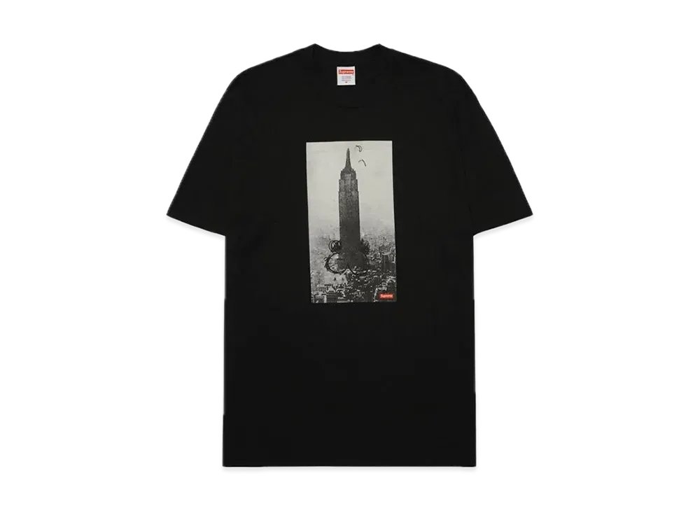 シュプリーム マイク ケリー エンパイア ステート Tシャツ "ブラック"