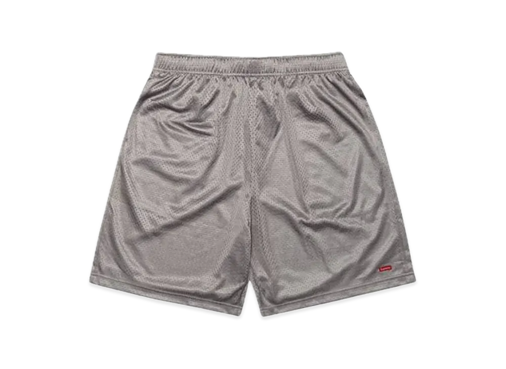 Supreme Small Box Baggy Mesh Short "Grey"