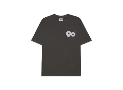 9090 Logo Tee "Charcoal Black"
