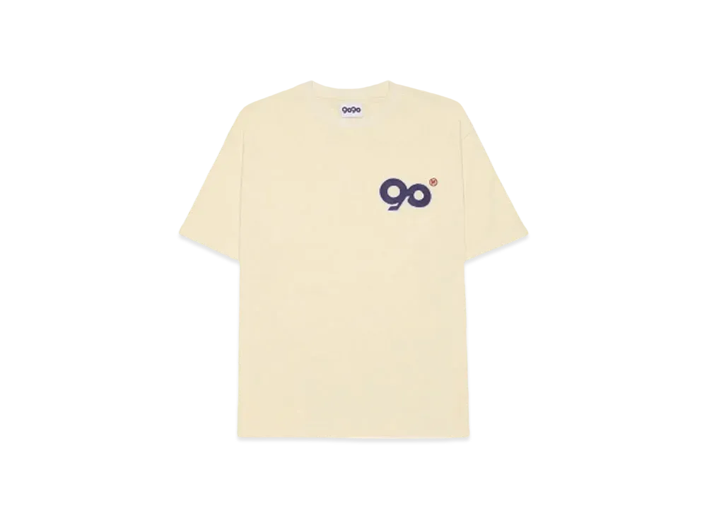 9090 Logo Tee "Cream"