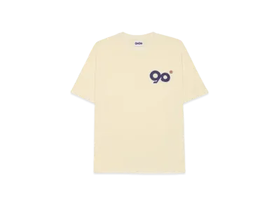9090 Logo Tee "Cream"