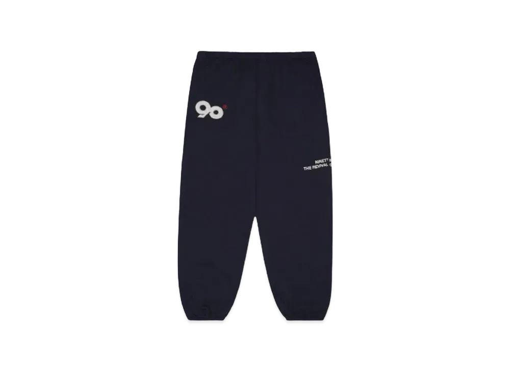 9090 Logo Light Sweat Pants "Navy"