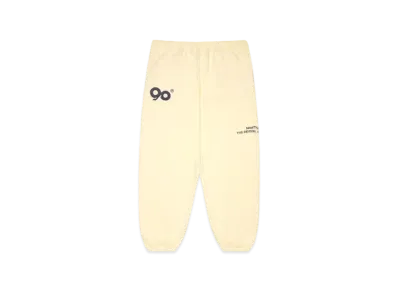 9090 Logo Light Sweat Pants "Cream"