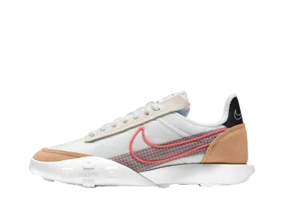 Nike Women's Waffle Racer 2X "White/Bright Crimson"