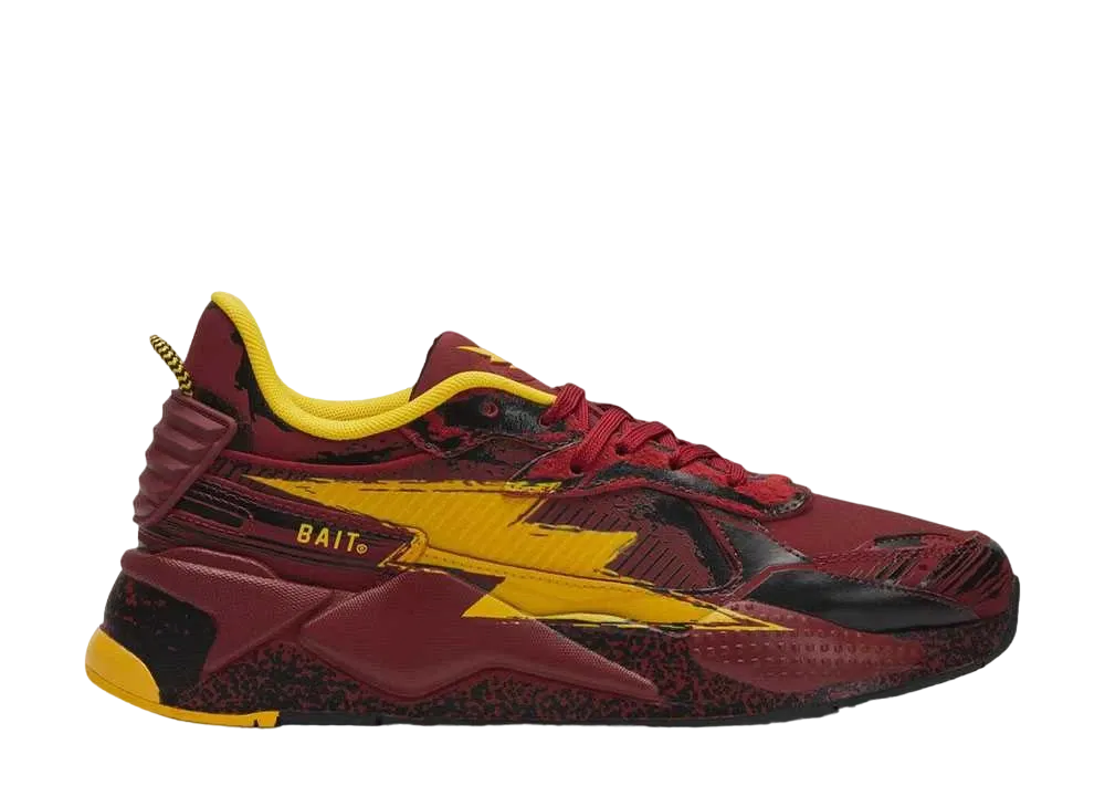 The Flash × BAIT × Puma RS-X "Red/Yellow"