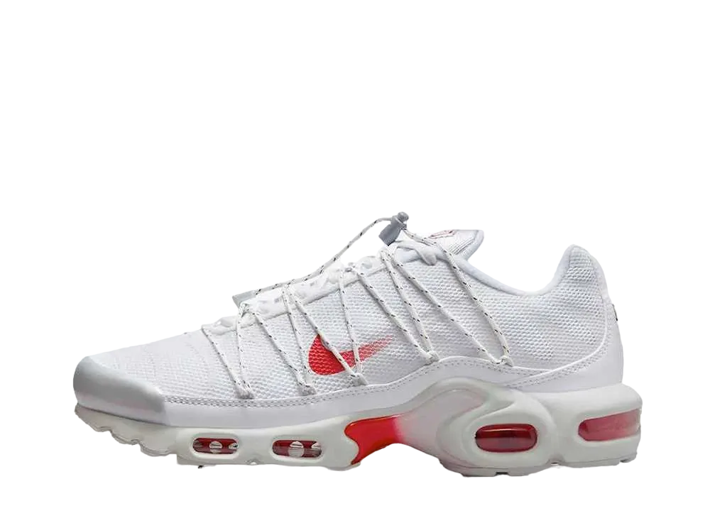Nike Women's Air Max Plus Utility "White/Red"