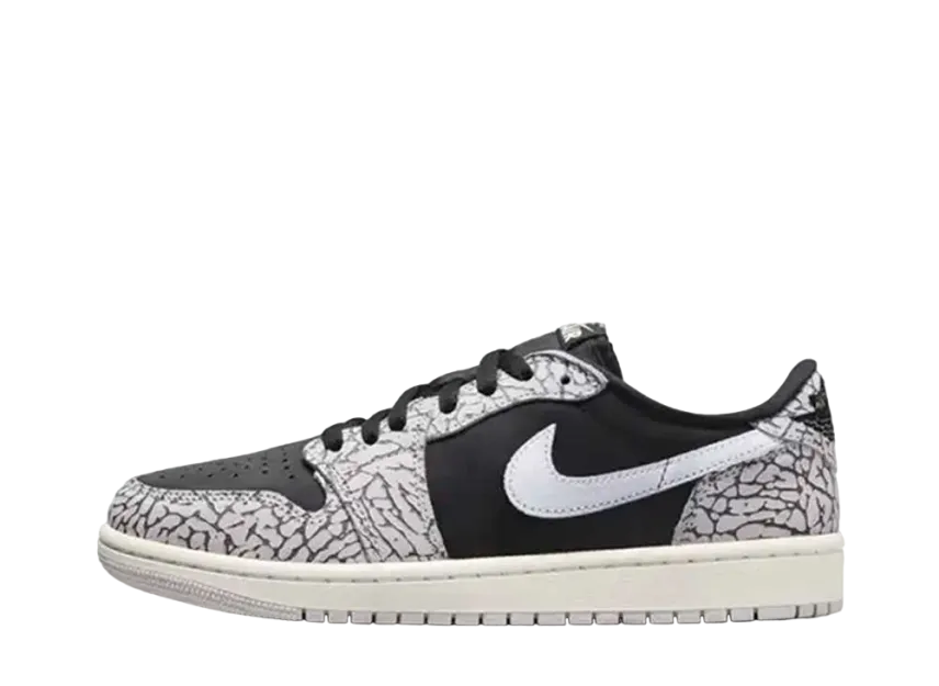 Nike Air Jordan 1 Retro Low OG Black Cement ナイキ セメント Nike Women's Air Jordan 1 Retro Low OG
