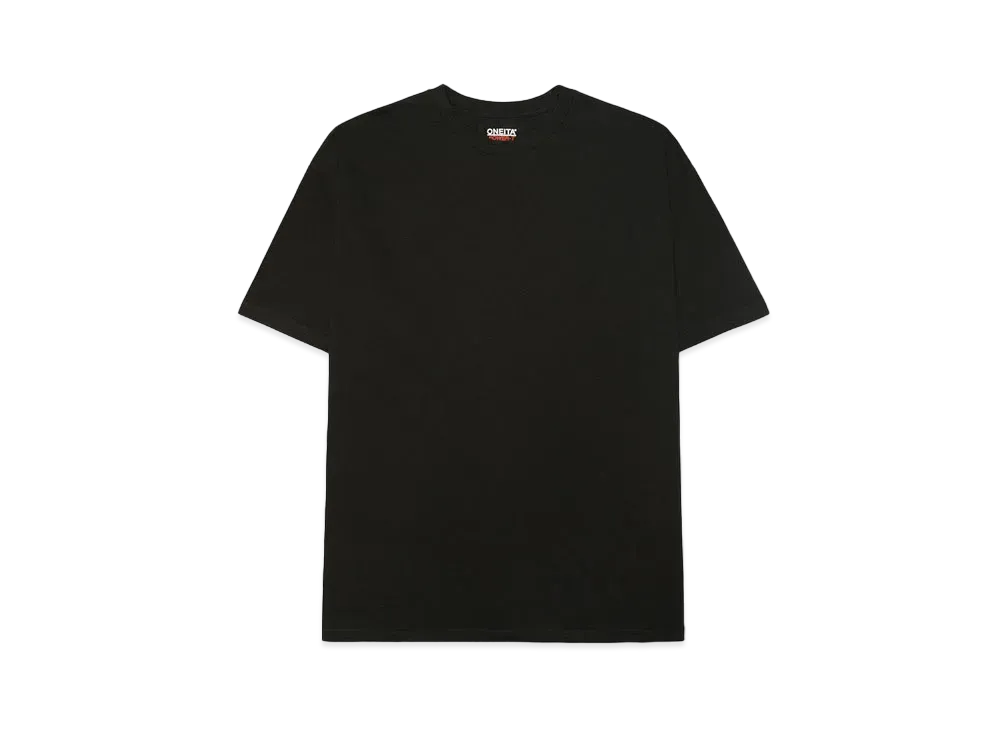 ONEITA ORGANIC COTTON POWER-T "BLACK"