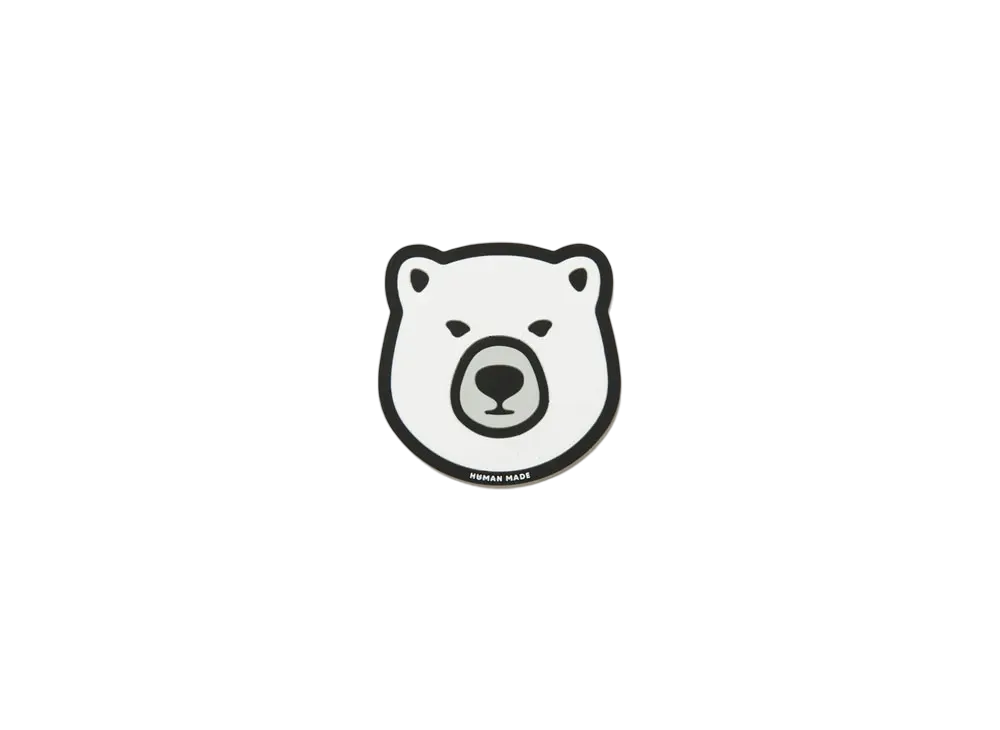 HUMAN MADE Animal Rubber Coaster "White"