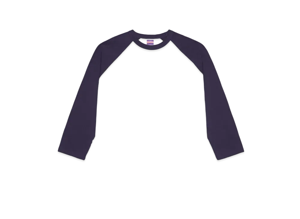 GOAT BASEBALL TEE "NAVY"