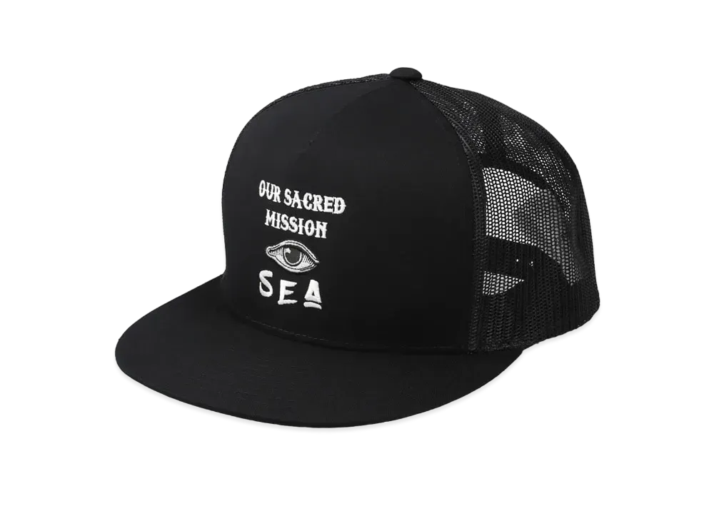 WIND AND SEA x Koichiro Takagi Mesh Cap "Black"