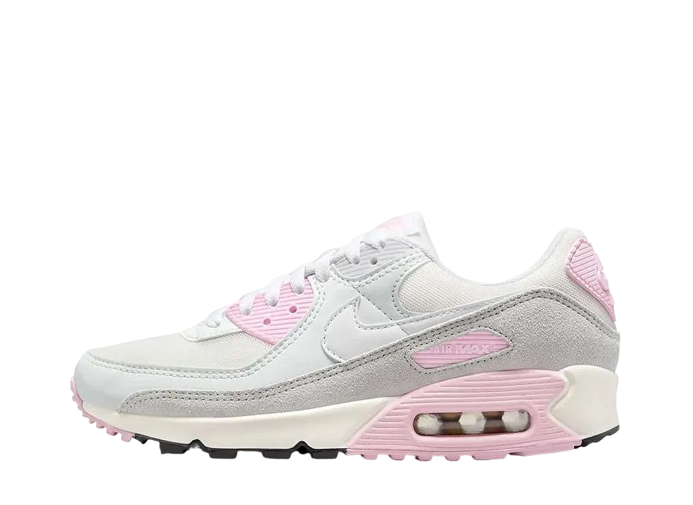 Nike Women's Air Max 90 "White/Medium Soft Pink/Summit White/Sail"