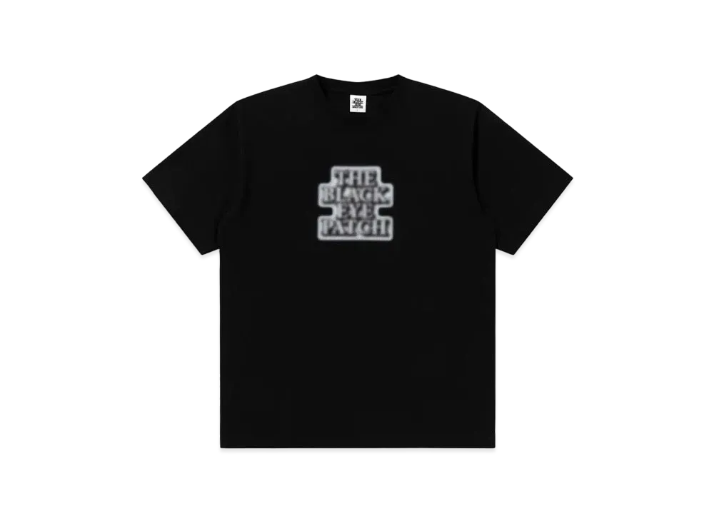 Black Eye Patch Blurred OG Label Tee "Black"
