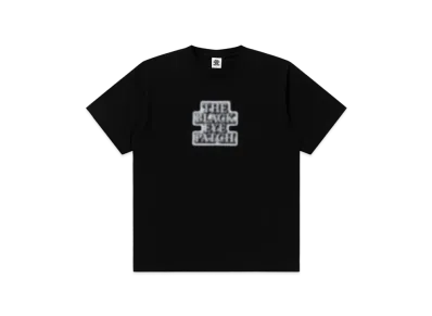 Black Eye Patch Blurred OG Label Tee "Black"