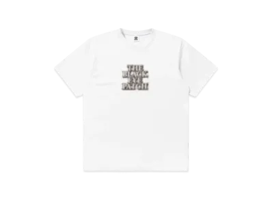 Black Eye Patch Blurred OG Label Tee "White"
