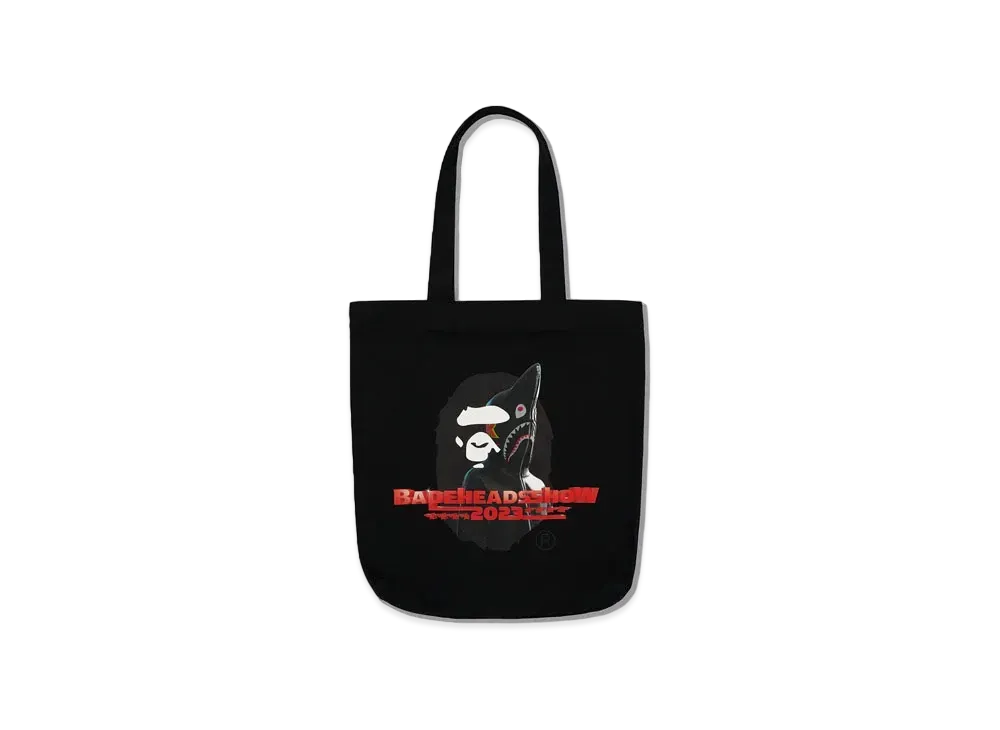 A BATHING APE BHS Bape Tote Bag "Black"