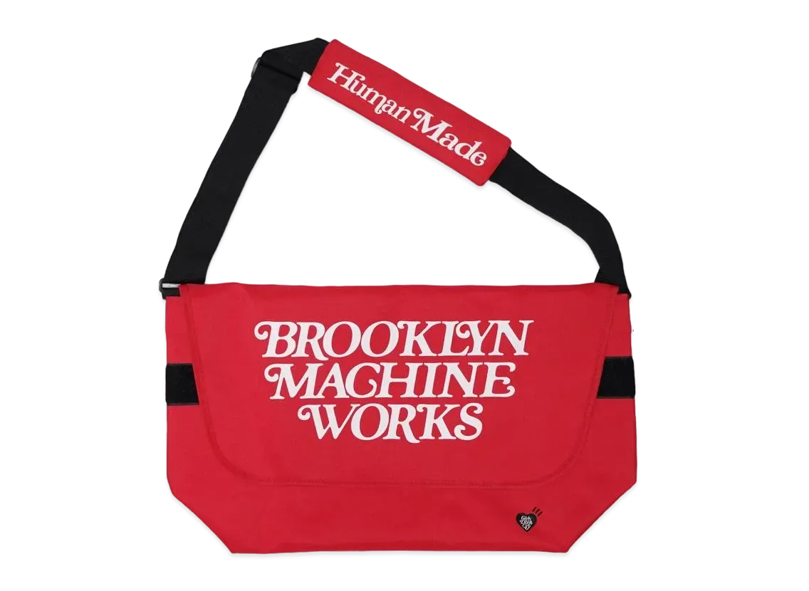 HUMAN MADE x BMW x GDC MESSENGER BAG "Red"