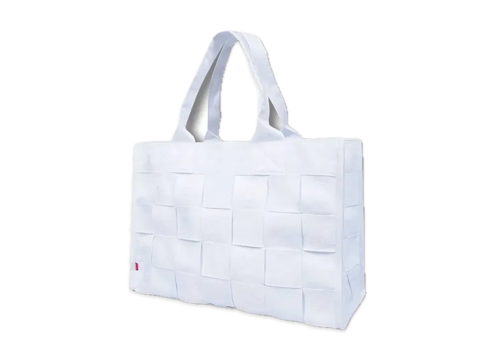 Supreme Woven Large Tote (23SS) "White"