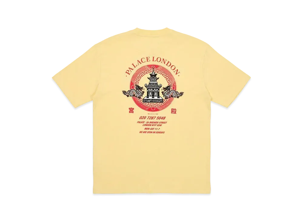 PALACE Fortunate T-Shirt "Mellow Yellow"