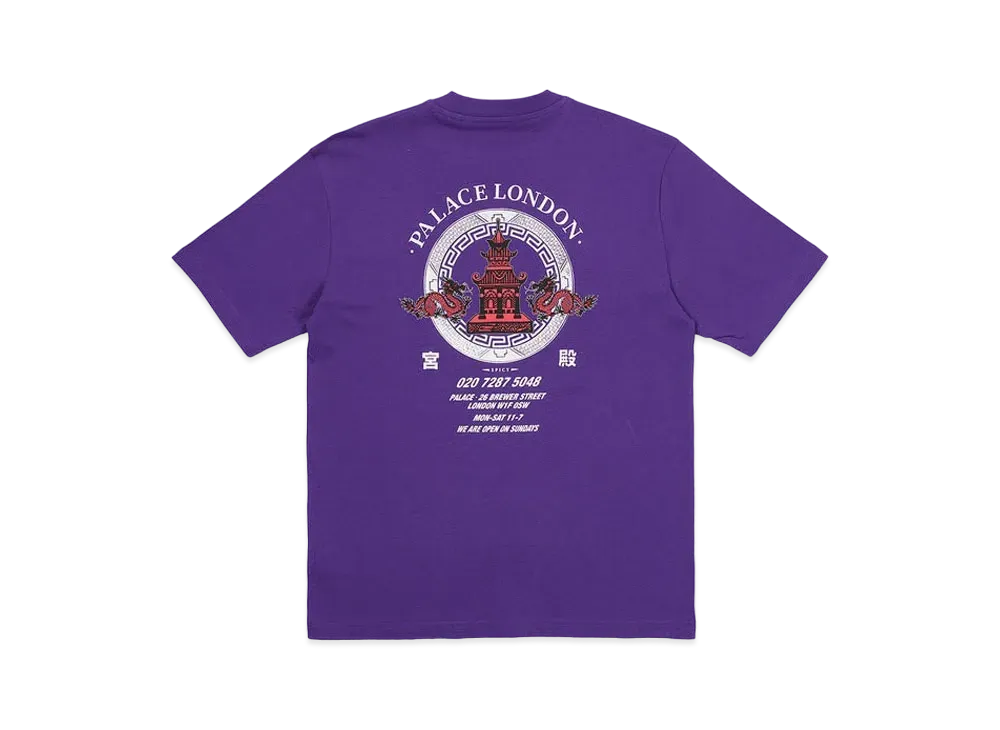 PALACE Fortunate T-Shirt "Regal Purple"