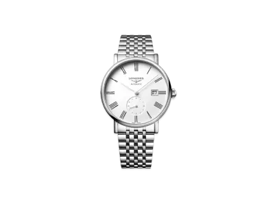 Longines Elegant Collection 39.00 mm "Matte White/Stainless Steel" L4.812.4.11.6