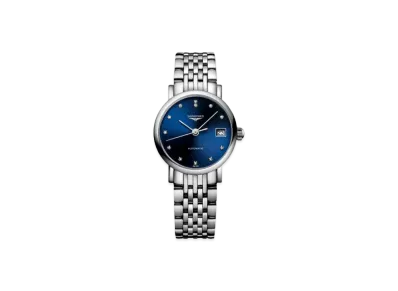 Longines Elegant Collection 25.50 mm "Blue Sun Ray/Stainless Steel" L4.309.4.97.6